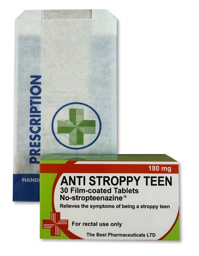 Anti stroppy teen novelty - teen,