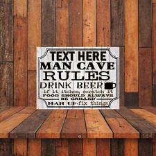 MANCAVE THEME PERSONALISED