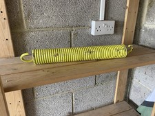 Yellow GARAGE DOOR SPRING BRACKET- Single. Collect Newton Abbot
