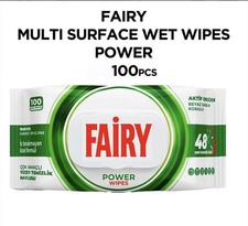 FAIRY Orignal Multi Surface Wet Power Wipes –  Long-Lasting Supply (100 WIPES)