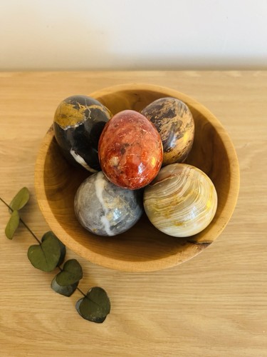 Set polished stone - set, 5