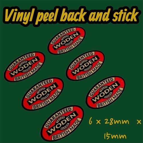 Woden vinyl stickers - vinyl, decal
