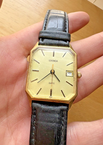 Vintage gents sekonda quartz - sekonda,