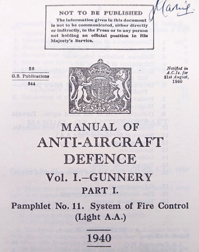 Ww2 light anti aircraft manual - ww2,