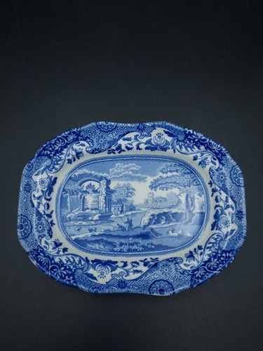 Spode blue italian miniature - blue,