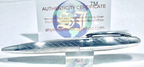 New sterling silver pen - new,