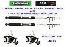 2 RON THOMPSON 8ft TELESCOPIC