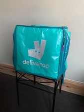 Deliveroo Large Insulated Thermal Food Delivery Bag Backpack - Large