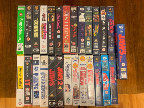 Vhs job lot - vhs,