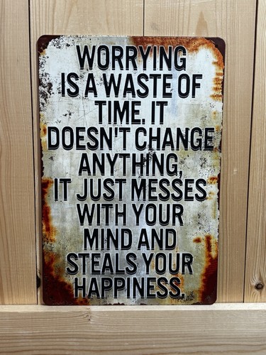 Humorous metal wall sign - humorous,