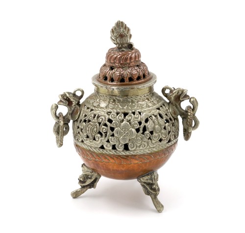 Vintage copper and brass - and, three
