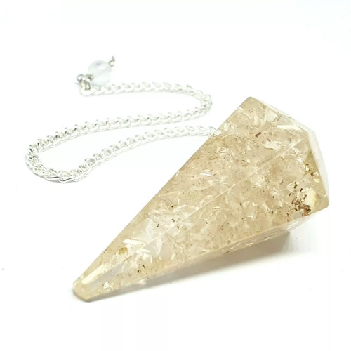 Quartz pendulum dowser orgone - quartz,