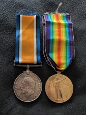 WW1 Pair MM Military Medal Winner William Lee, Gorton 16th Manchester 1st Border