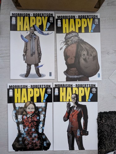 Happy comic book - book, series
