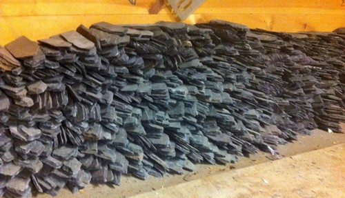 Handmade slate markers labels - markers,
