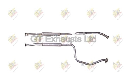 Exhaust silencer centre pipe - exhaust,
