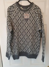 Mens Chunky Knit Jumper M
