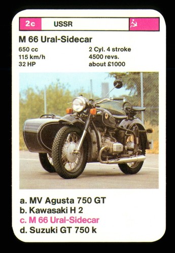 Info card ussr motorcycle - 1,