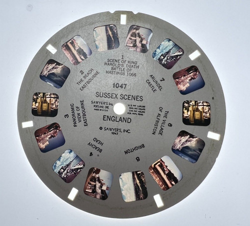 Vintage view master - slide, reel