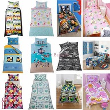 Novelty Duvet Cover Set - quilt bedding double single toddler cotbed Halloween
