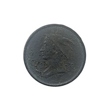 Antique Mercury Halfpenny