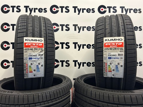 205 40r17 kumho - 4, ecsta