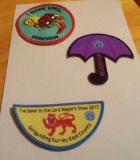 Girlguiding badges