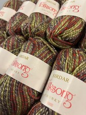 SIRDAR FOLKSONG CHUNKY YARN 9