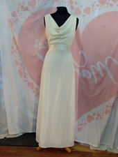 Wedding dress size 12 ivory