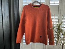 Men’s Musto Orange Jumper, Medium