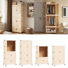 Foldable Plastic Wardrobe