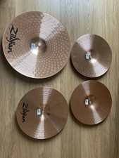 ZILDJIAN Cymbal Set, I Family, Essential Plus Pack, 13H/14C/18CR