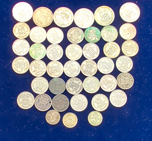 British pre 1947 - 1947, coins