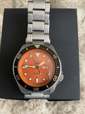 Seiko 5 Sports Orange Men's