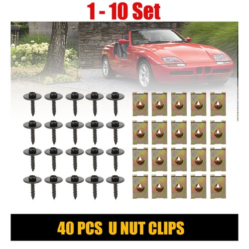 400x body bolts u nut - 40-400x, u-nut