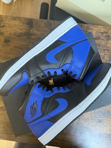 Nike jordan mid black hyper - nike, 1