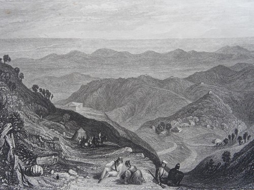 C1858 antique print - antique,