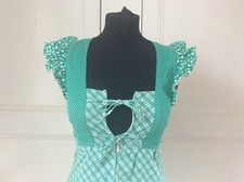 VINTAGE 60s 70s GREEN WHITE