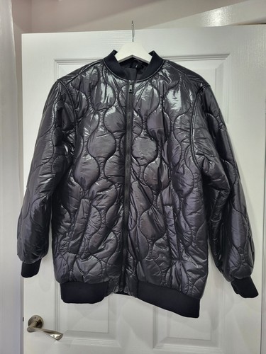 Womens shiny oversized - shiny, coat
