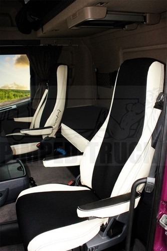 Truck seat covers beige scania - seat,