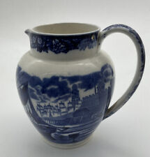 Antique - Wedgwood Etruria Blue & White - Ferrara -  Hot Water Jug c1890