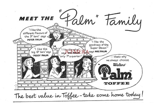 Walter palm toffee - palm,