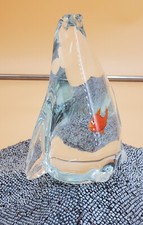Large Penguin W Orange Fish
