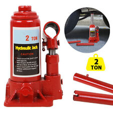 2 Ton Tonne Heavy Duty Hydraulic Bottle Jack Lifting Ram Car Van Caravan 2000Kg