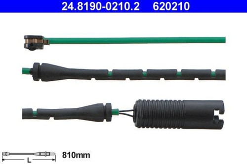 Disc brake pad wear - disc,
