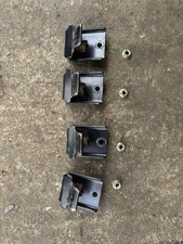 Saxo 106 Rear Seat Base Brackets And Nuts X4