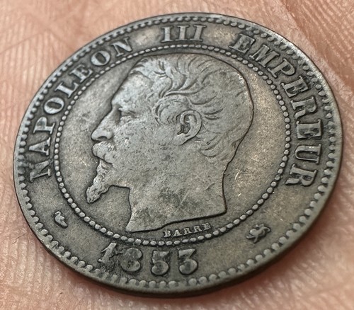 Napoleon iii 1853 centimes - napoleon, 2