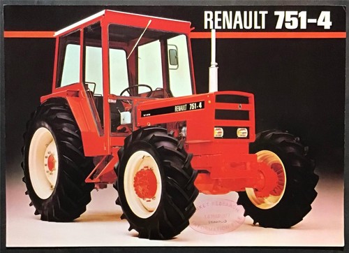 Renault 751 tractor - renault,
