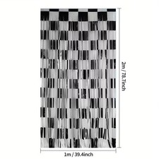 Black & White Check Checkered