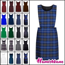 Girls Bib Pinafore Wrap Over